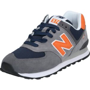 New Balance Sneaker Low 574 - Navy/Grå/Orange/Hvid