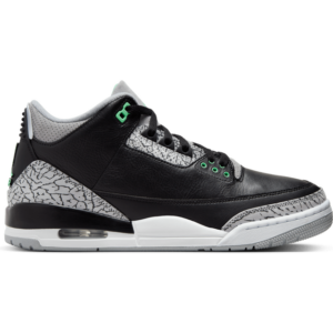 Nike Air Jordan 3 Retro M - Black/Green Glow/Wolf Grey/White