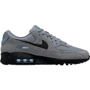 Nike Air Max 90 M - Smoke Grey/Light Photo Blue/Metallic Silver/Black