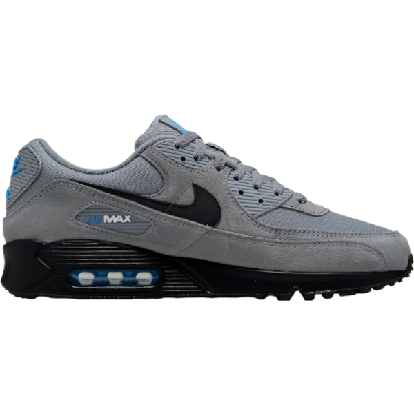 Nike Air Max 90 M - Smoke Grey/Light Photo Blue/Metallic Silver/Black