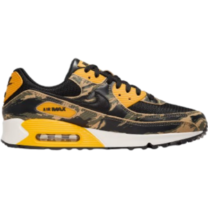 Nike Air Max 90 Premium - Black/University Gold/Parachute Beige