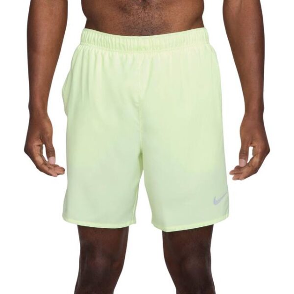 Nike Challenger Dri-FIT Challenger 7 Løbeshorts - Neon/Sølv