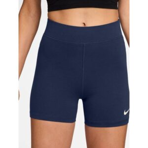 Nike Classic Cykelshorts Med Høj Talje - Blå