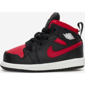 Nike Jordan 1 Mid Sko Til Babyer Småbørn - Sort
