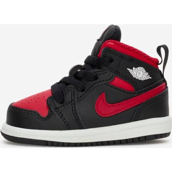 Nike Jordan 1 Mid Sko Til Babyer Småbørn - Sort