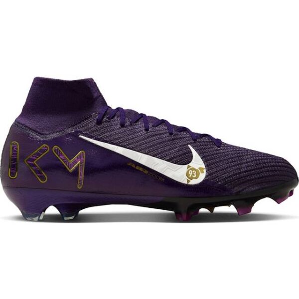 Nike Mercurial Superfly 10 Elite Kylian Mbappé FG High Top Fodboldstøvler - Lilla