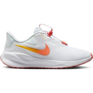 Nike Revolution 7 Flyease Running Shoes - White/Magic Ember