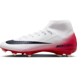 Nike Superfly 10 Academy LV8 High Top Fodboldstøvler - Hvid/Rød/Navy