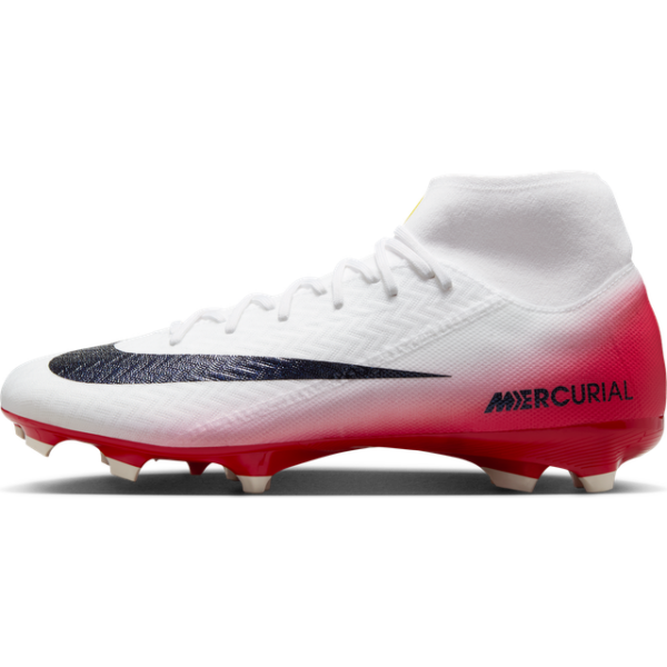 Nike Superfly 10 Academy LV8 High Top Fodboldstøvler - Hvid/Rød/Navy