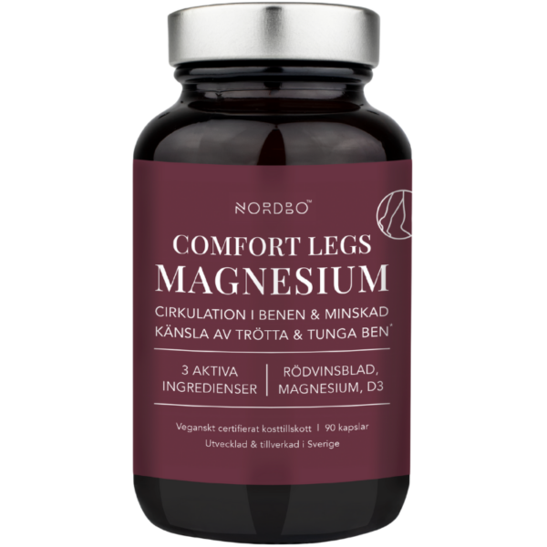 Nordbo Comfort Legs Magnesium (90 kaps)