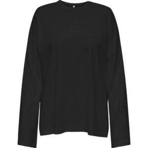 Only HIIT Oversized og sort T-shirt med lange ærmer-Black
