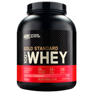 Optimum Nutrition Whey Gold Standard 100% Delicious Strawberry (2280 g)