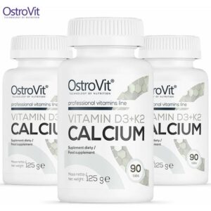 OstroVit D3 Vitamin K2 Vitamin Og Calcium 90 Tabletter