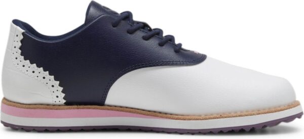 Puma Avant Vandtætte Dame Golfsko Uden Spikes - Puma White/Deep Navy - Str. 37 Normal