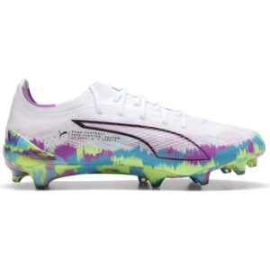 Puma Ultimate Brilliance Elite Football Boots - Hvid/Grøn/Blå/Lilla