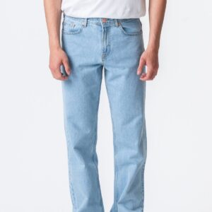 Relaxed Fit Jeans - Light Blue Denim - 29/32 - TeeShoppen