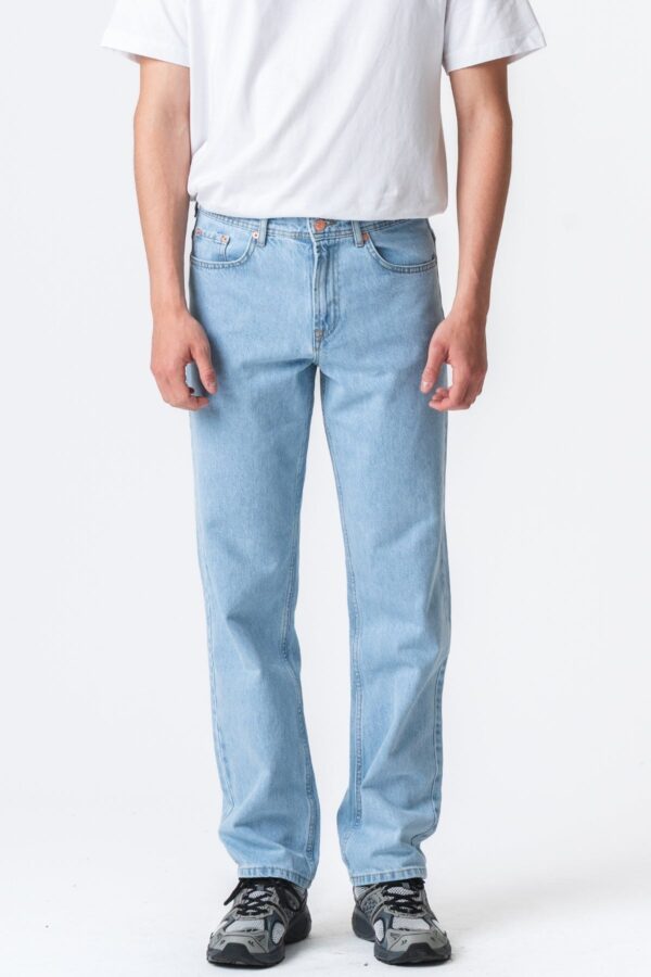 Relaxed Fit Jeans - Light Blue Denim - 29/32 - TeeShoppen