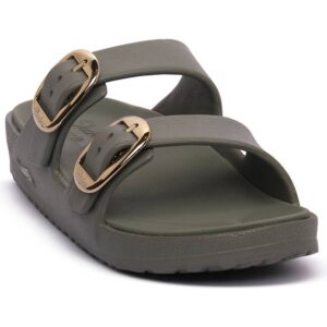 Skechers Arch Fit Cal Breeze Gold Star Sandal - Olive