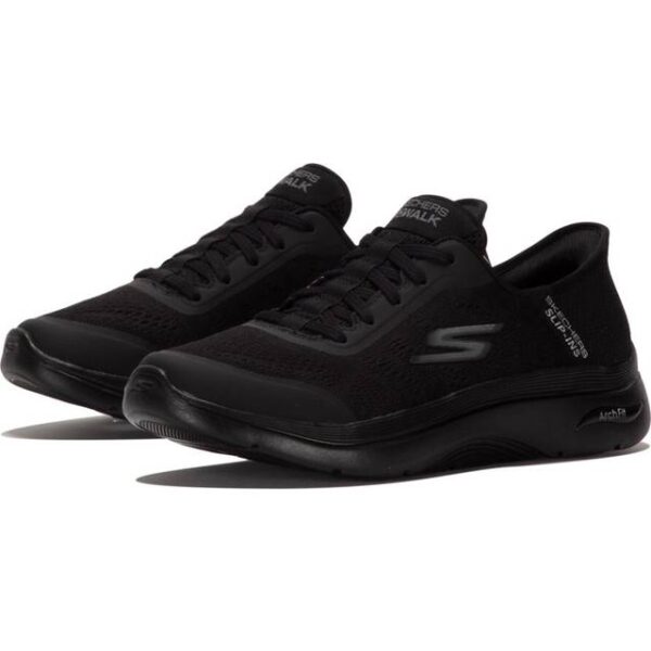 Skechers Behagelige Arch Fit Gåsko - Sort