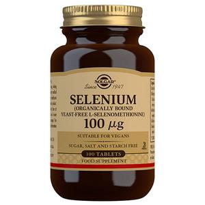 Solgar Selen 100 Âµg (gærfri) - 100 tabl.