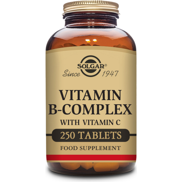 Solgar Vitamin B-Complex with Vitamin C 250 stk
