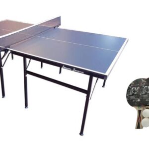 Sportive Midi - FRI FRAGT - Bordtennisbord med 4 stk. 2-stjernede bat og 8 stk. 1-stjernede bolde