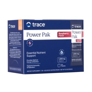 Trace Minerals Electrolyte Stamina Power Pak, Raspberry, 30-pak