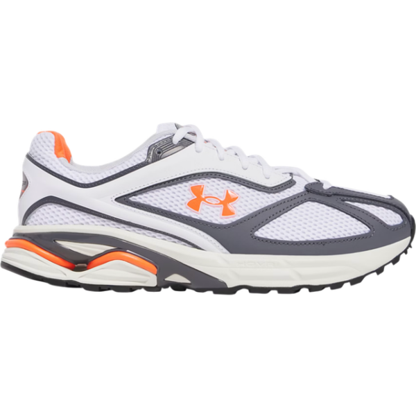 Under Armour Apparition Unisex Shoes - White/Castlerock/Ares Red
