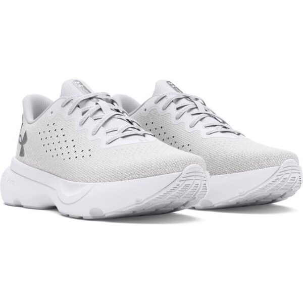 Under Armour Løbesko Infinite Running Shoes - White/White/Metallic Silver