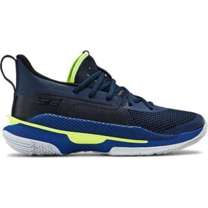 Under Armour Uld Curry 7 Lave Sko Uld - Blå