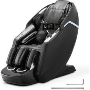 VEVOR Massagestol Helkrops 3D/4D Massage Lænestol med SL-Track & Yoga Stretch