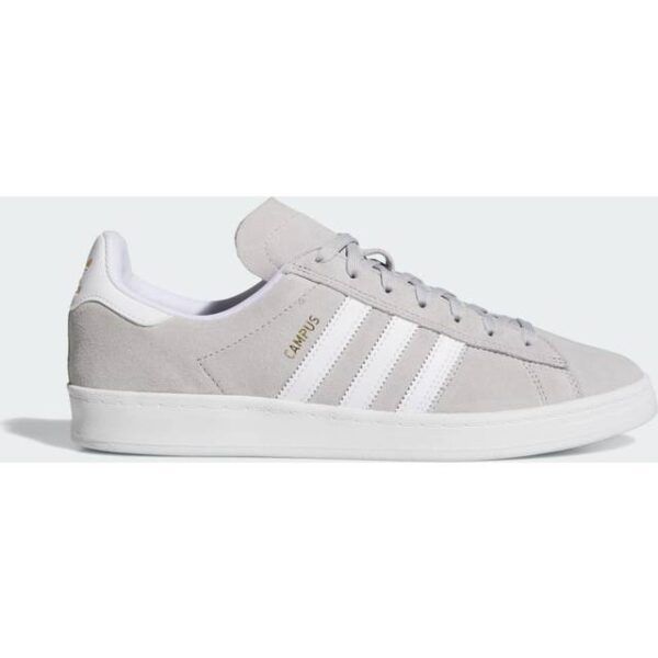 adidas Campus ADV Sko - Grey Two/Cloud White/Gold Metallic