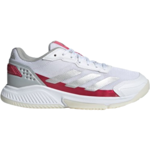 adidas Courtquick Padel W - Cloud White/Silver Metallic/Lucid Pink
