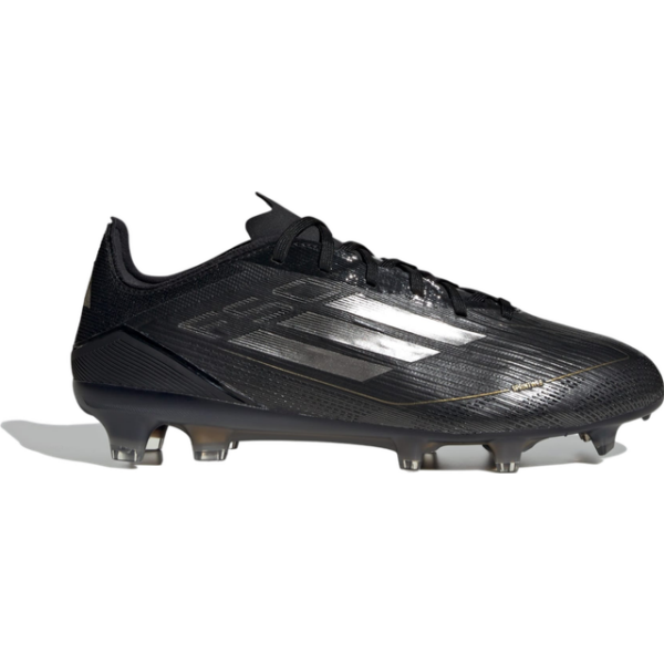 adidas F50 Pro FG - Core Black/Iron Metallic/Gold Metallic