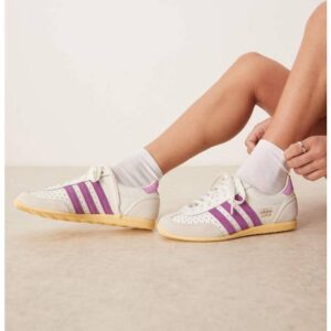 adidas Japan Sko - Off White/Rich Mauve/Orange Tint