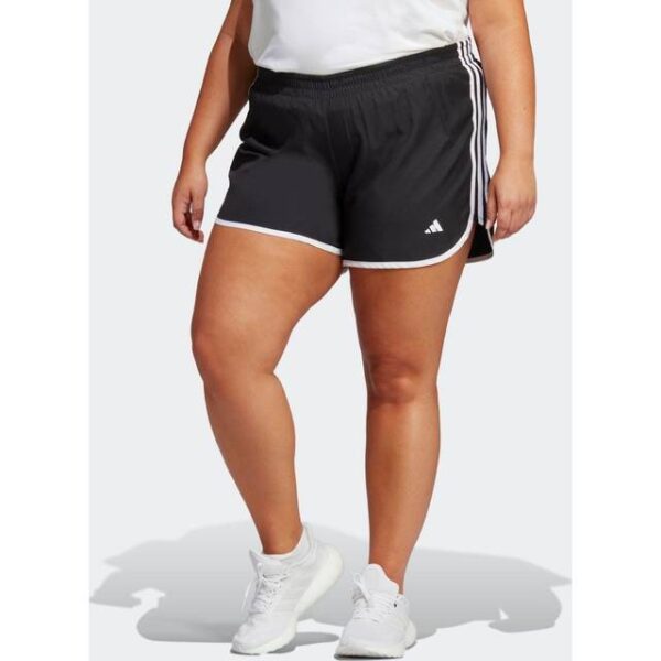 adidas Marathon Plus løbeshorts Black White 2X
