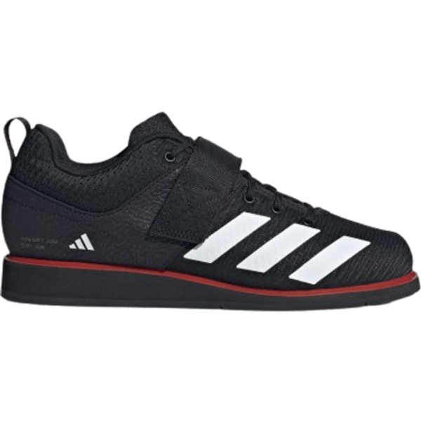 adidas Powerlift 5 Vægtløftningssko - Core Black/Cloud White/Pure Ruby