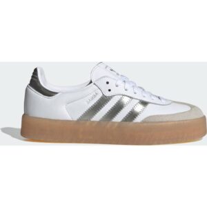 adidas Sambae Sko - Cloud White/Silver Metallic/Gum