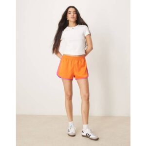 adidas Trestribede Løbeshorts - Orange