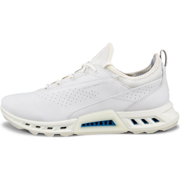 ecco Biom C4 Gore-Tex Leather Golfsko Uden Spikes - White