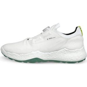ecco Biom H5 Hybrid BOA Vandtætte Herre Golfsko Uden Spikes - White