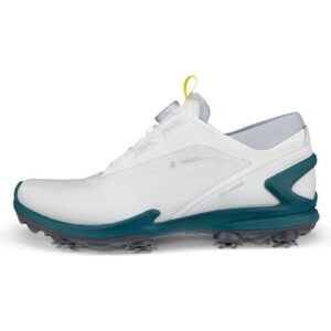 ecco Biom Tour BOA Vandtætte Herre Golfsko Med Spikes - White
