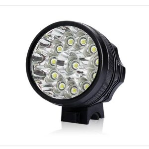 12 x Led MTB cykellygte med masser af lumen og kraftigt 12.000mAh batteri - Easylight.dk