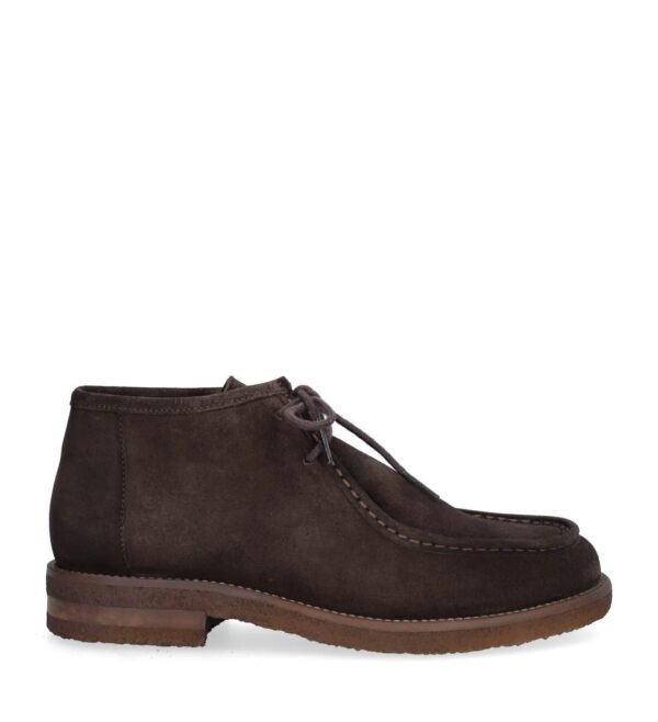 A7025 sko med snøre - T. moro suede 556