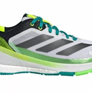 Adidas Crazyquick Boost Padelsko (Cloud White/Core Black/Lime Burst) - 40 2/3