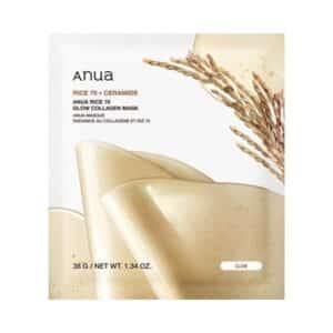 Anua Rice 70 Glow Collagen Mask - 1 pcs