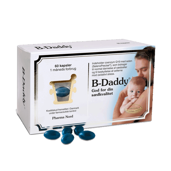 B-Daddy til manden - 60 kapsler