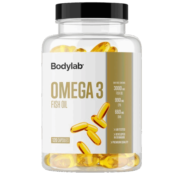 Bodylab Omega-3 Fiskeolie (120 stk)