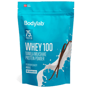 Bodylab Whey100 Proteinpulver Vanilla Milkshake (400 g)