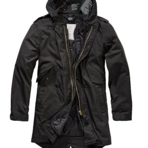 Brandit M51 US Parka Jakke Sort - S